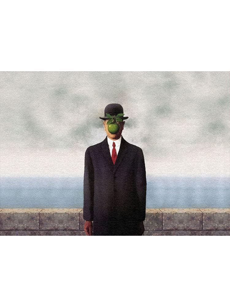 Famous Surrealism Arts Posters Canvas Painting Abstract Rene Magritte Wall Picture Print For Gallery Bedroom Home Decoration 40x60cm No Frame