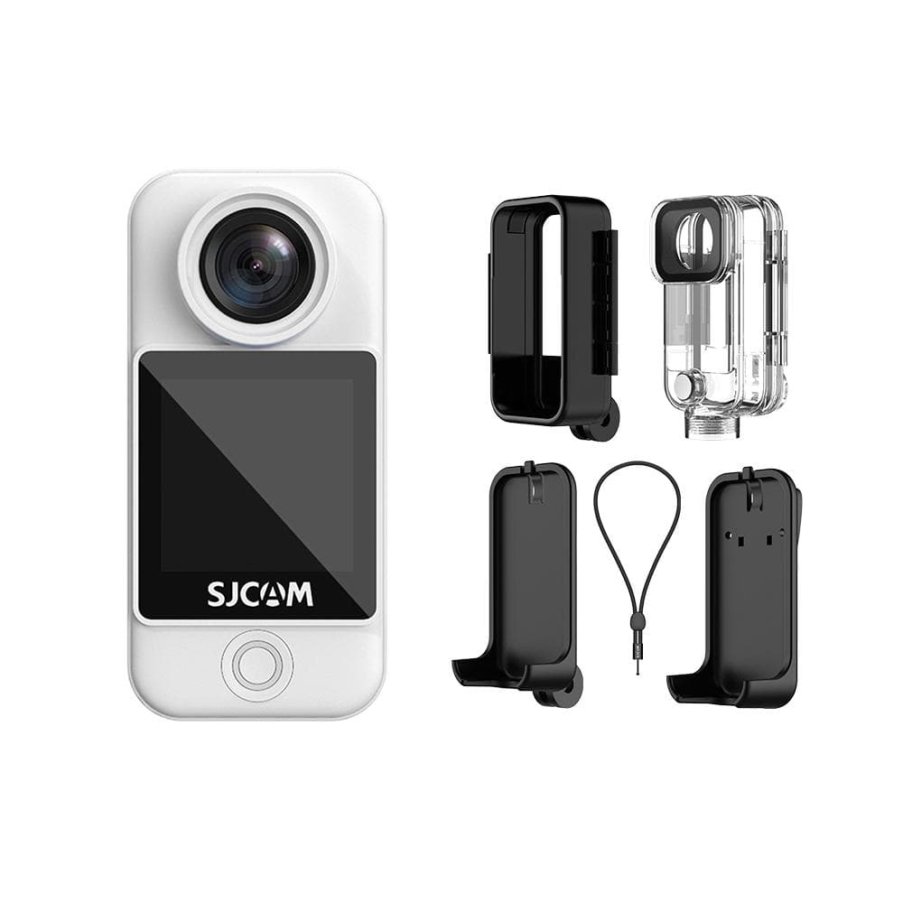 SJCAM C300 Pocket 4K 30FPS Action Camera 5G/2.4G WiFi Sports Camera 1.33 Inch Touch Control Screens white