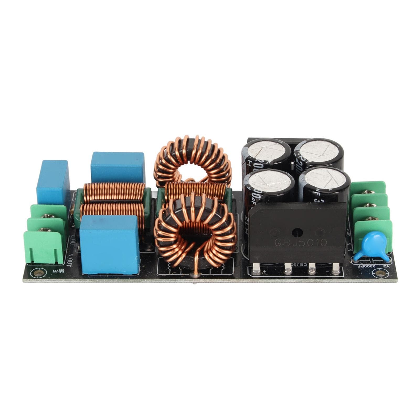 Power Supply Filter Board Professional Compact Durable EMI Suppression Module for Power Amplifier