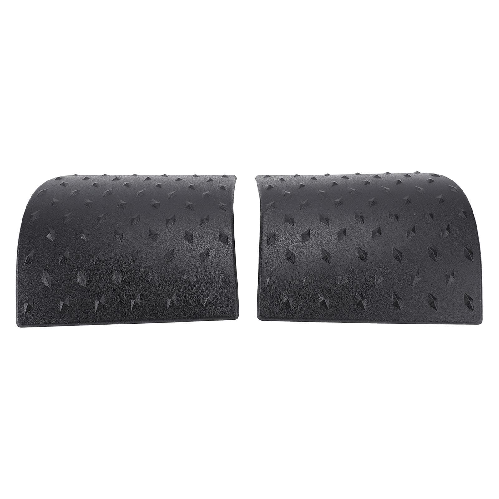 2Pcs Side A Pillar Corner Guard Cover Black 13.1in X 8.8in X 4.7in Waterproofing Replacement for JK