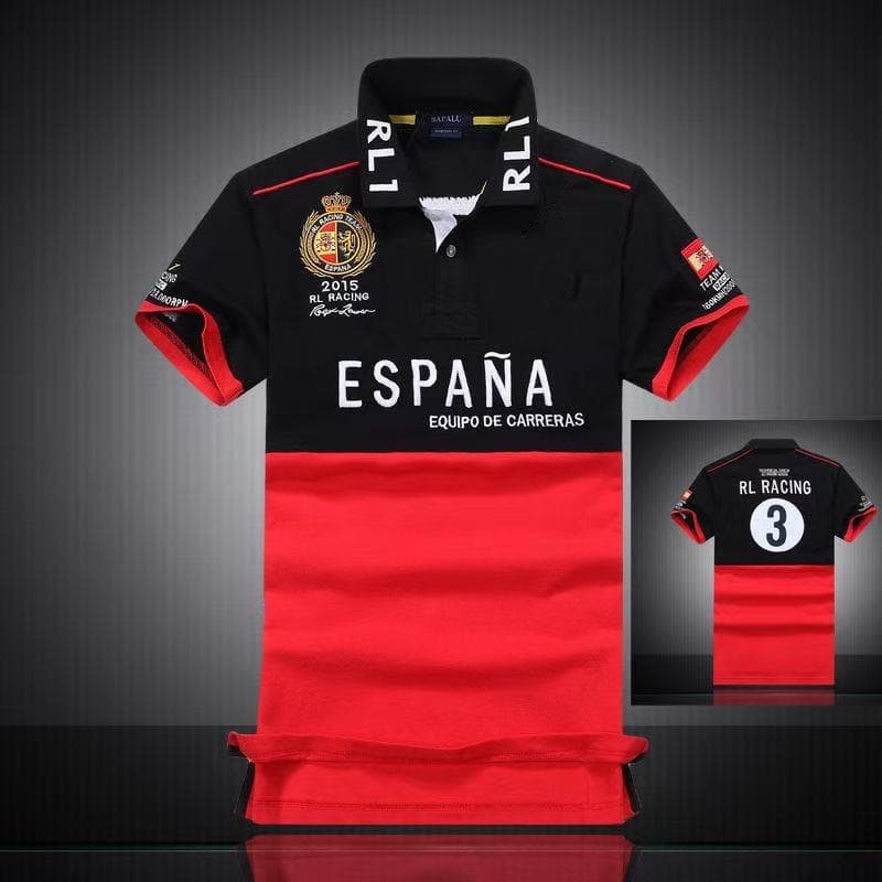Summer Embroidery Polo Shirt Men Business Casual Polo Homme Short Sleeve Cotton Plus Size Tops M