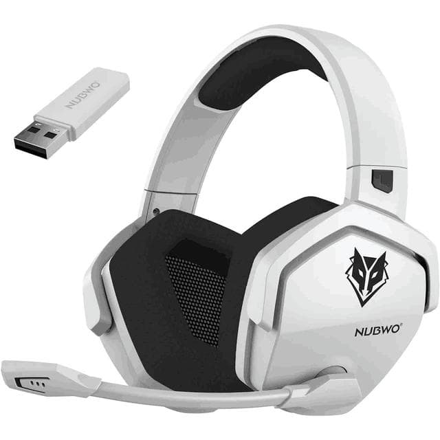 NUBWOWolf Bowang G06 Wireless Gaming Headset Headset 2.4G Bluetooth Cross-border Private Model white