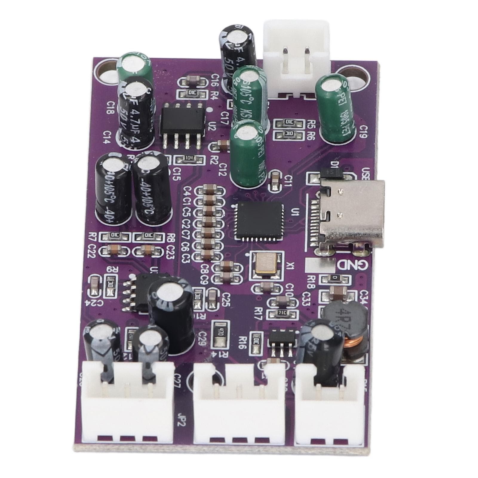 DSP Digital Reverb Module PCB Sound Online Tuning Tool for Computer Tuning DC1218V