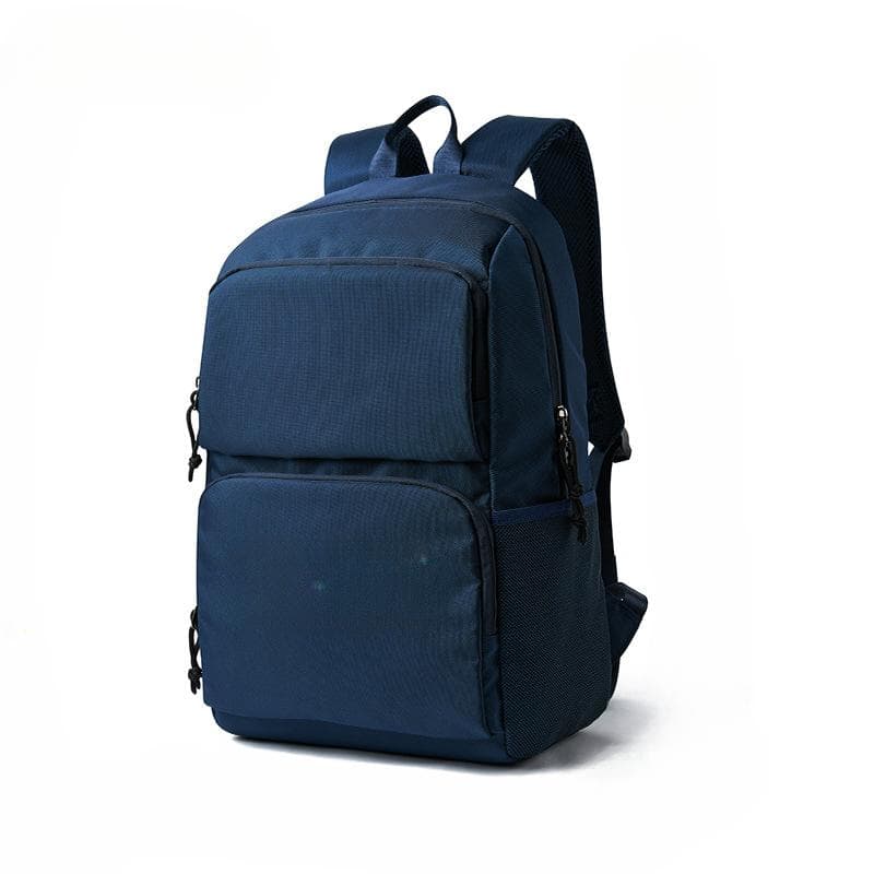 Backpacks, Men's Backpacks, Commuting Travel Bags, Fashionable and Casual College Student Schoolbags 16 Dark blue