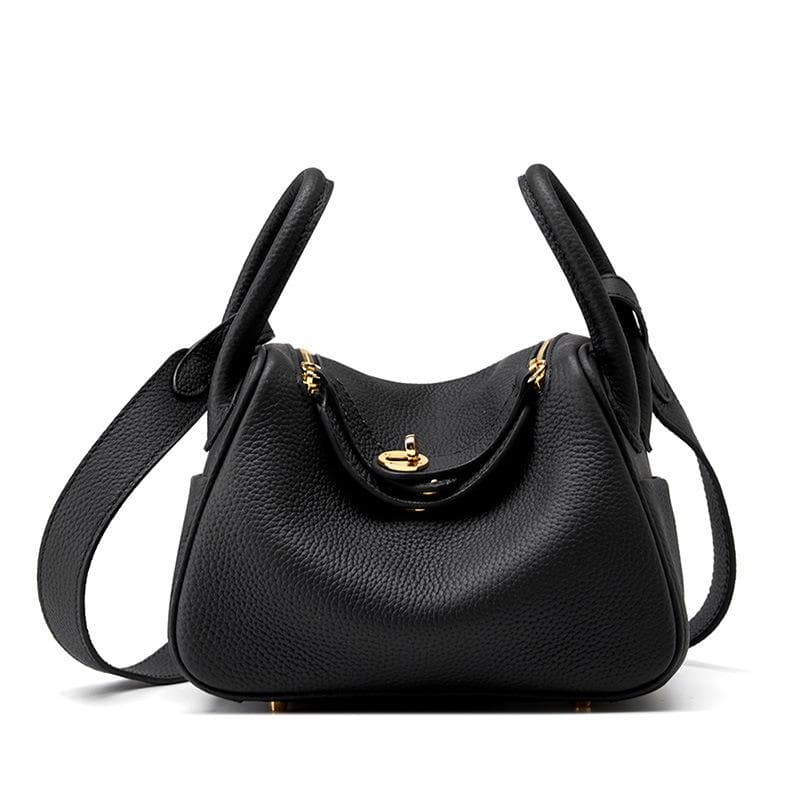 Women's Bag Lindy Foreskin Single Shoulder Crossbody Bag Pillow Bag Everything Small Bag 18*9*13 black