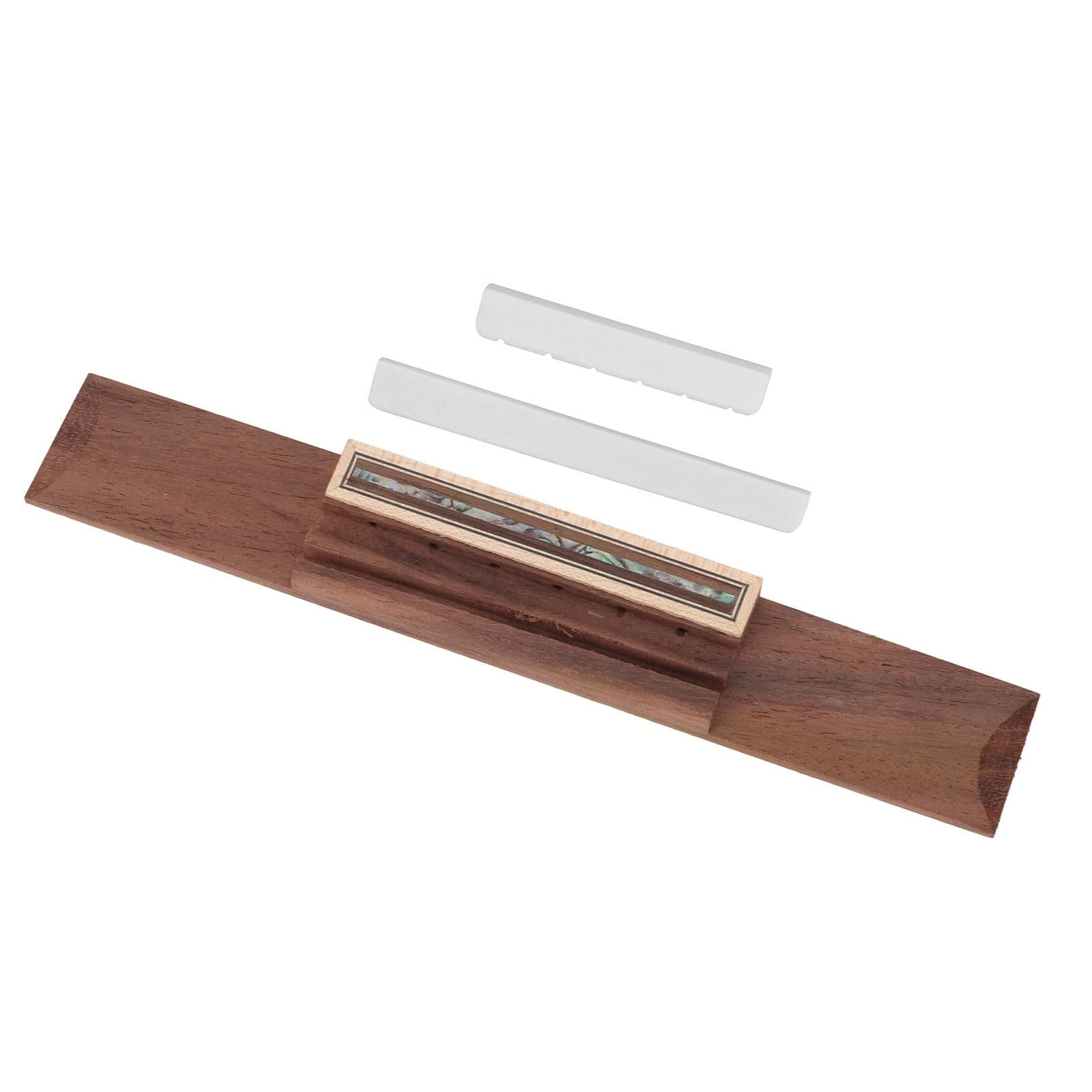 Guitar Bridge Saddle Nut Set Decorative Light Weight Sturdy Practical for Classical Guitar
