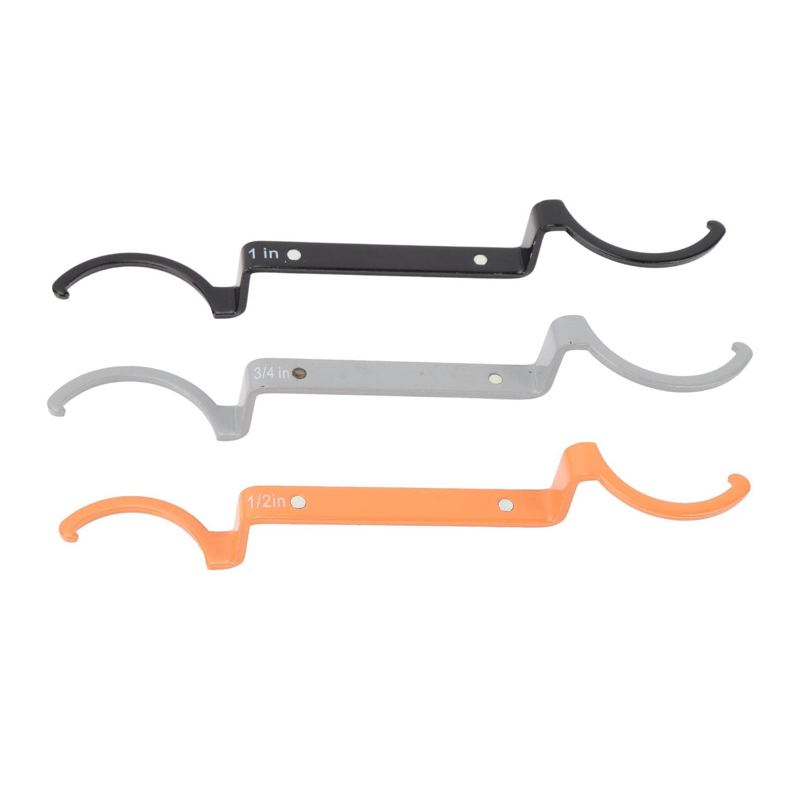 3pcs Lockout Wrench Kit 1/2 3/4 1 Inch Alloy Steel Magnetic Conduit Lockout Wrench for Tightening