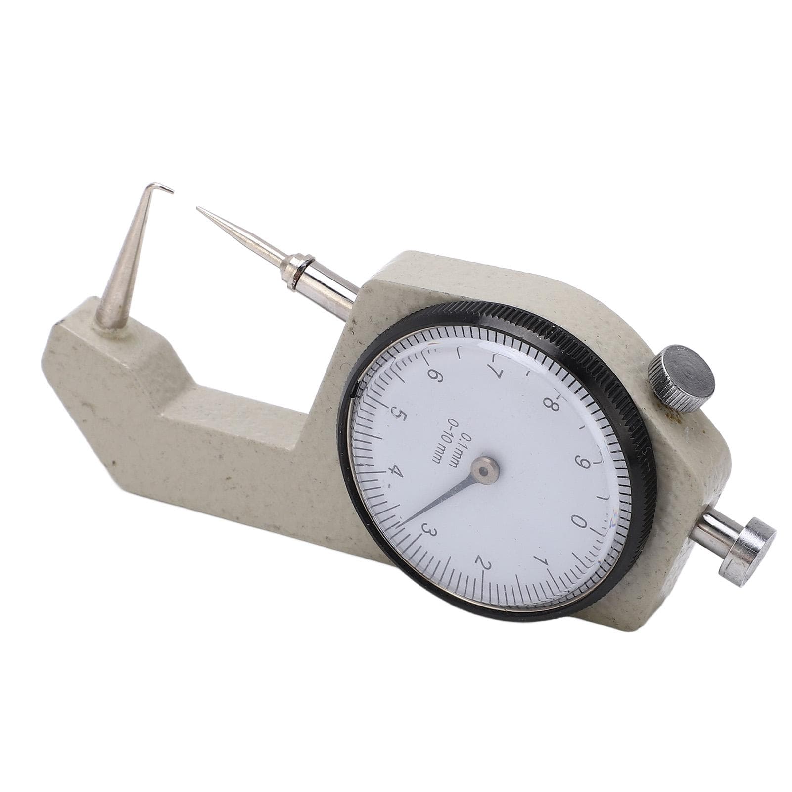 Thickness Gauge Portable Clear Scale Pointer Display Wear Resistant Thickness Micrometer for