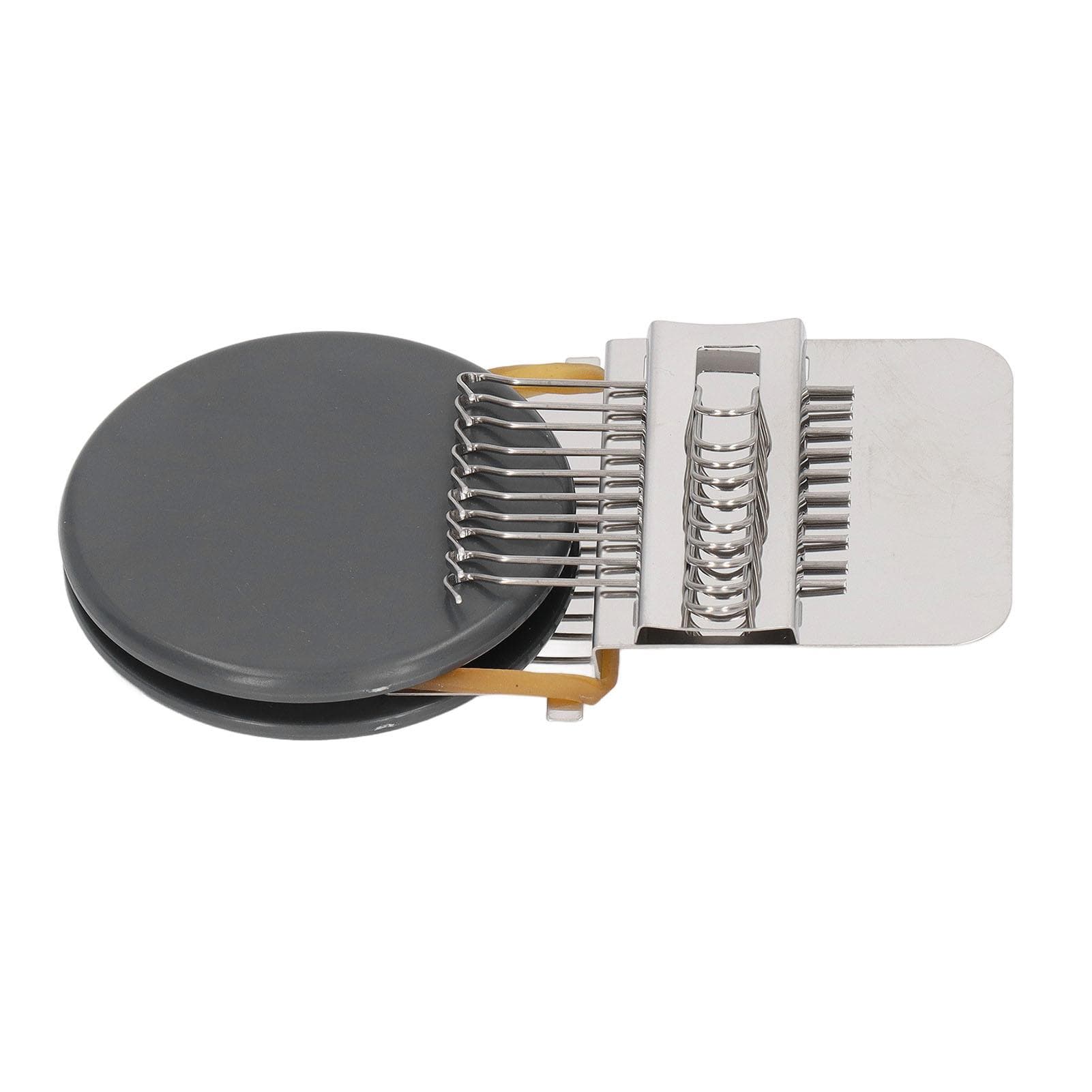 Mini Knitting Machine 10 Needle Simple Operation Mini Loom Machine Hand Knitting Machine for Home gray
