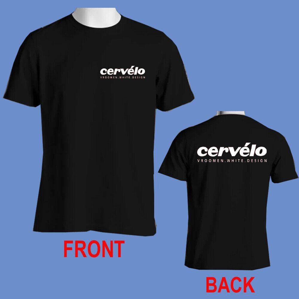 Cervelo Canadian Bicycle Logo Black Unisex T-shirt L