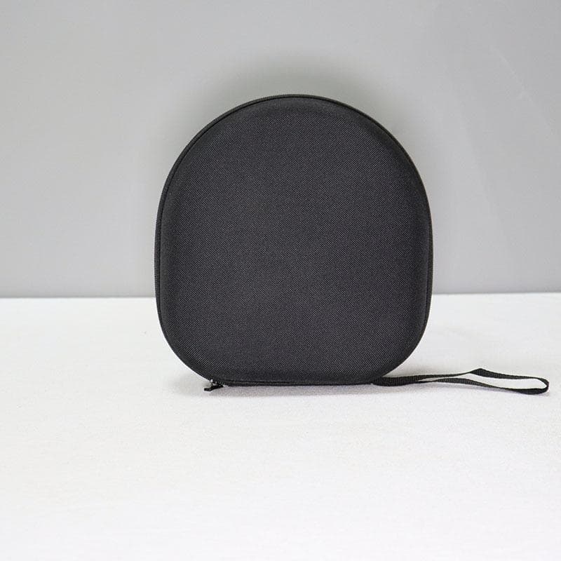 Headphone Storage Bag Gradient Color Headset Case EVA PU Shockproof Waterproof Protective Cover Carrying Box black