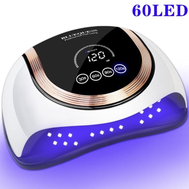 New 300W UV LED Nail Lamp Dryer For Acrylic Nail Polish Nail Drying With Memory Function LCD Display Professional LED Nail Lamp Nail Art Tools EU Plug