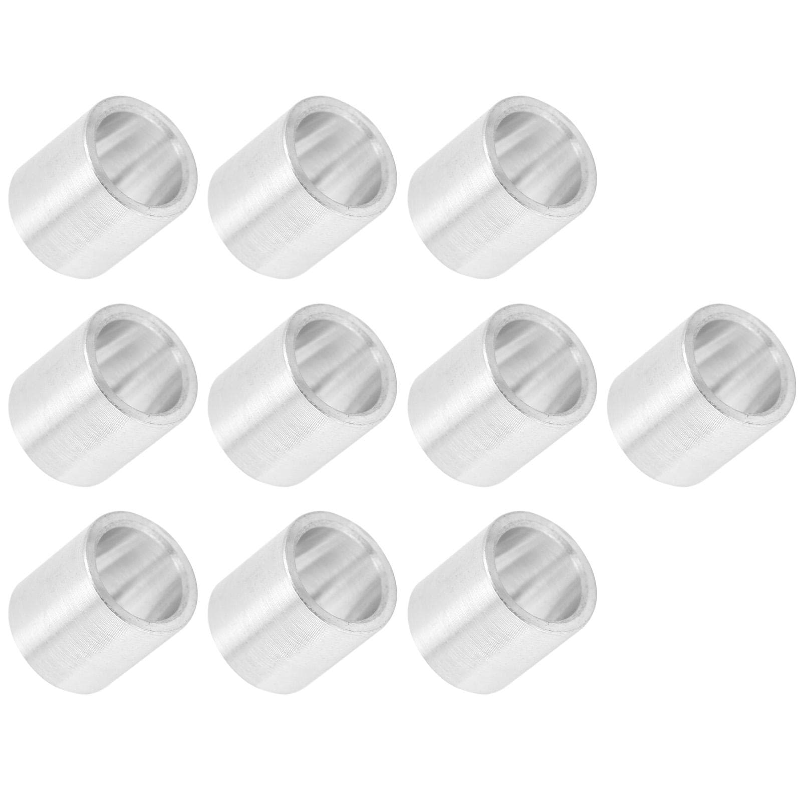 10pcsSet Aluminum Alloy Spacer Round Gasket Interval Structure Support Fittings Outer Diameter 8mm