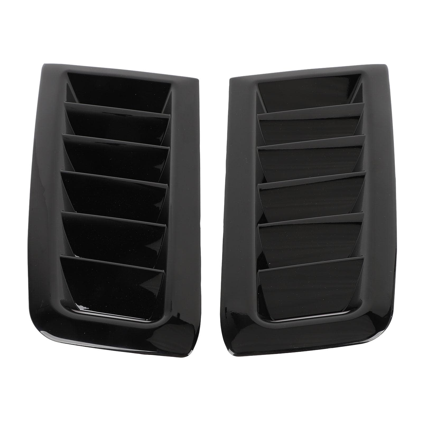 2PCS Hood Air Vent Trim Cover Protective ABS Plastic Sporty Style Hood Vent Scoop for Focus ST RS