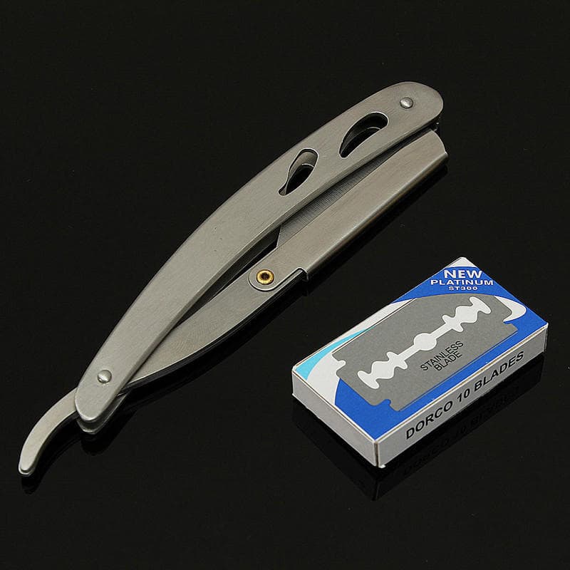 Folding Shaving Knife Men Steel Razors