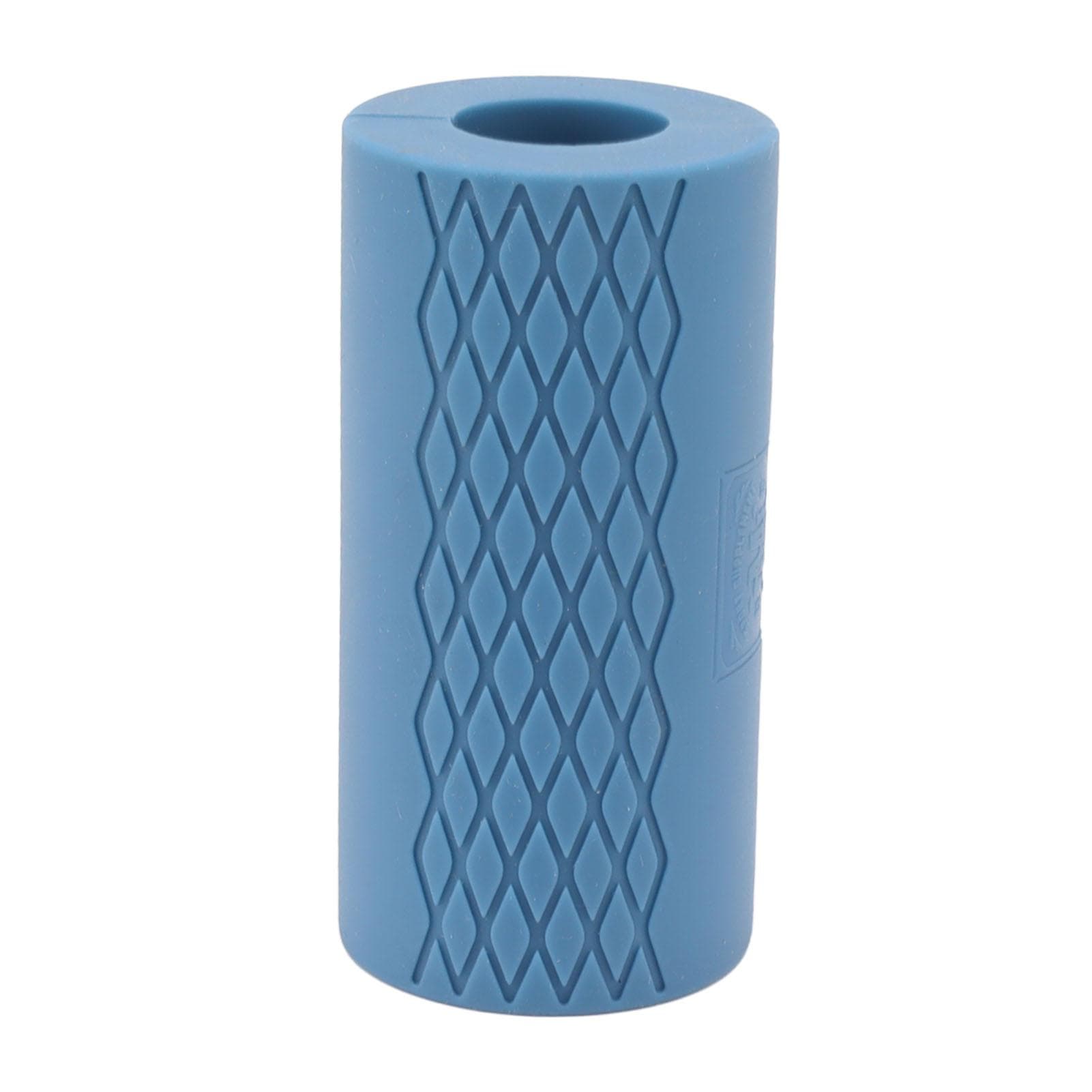Barbell Grips Standard High Density Slip Resistance Silicone Dumbbell Grips for Weightlifting blue