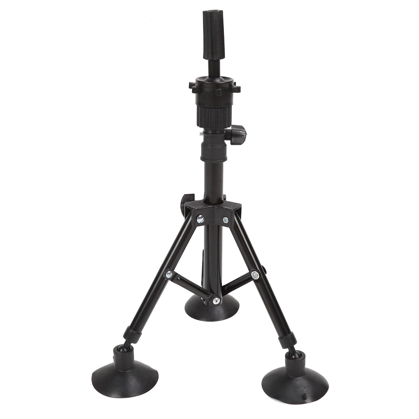 Mannequin Head Stand Adjustable Wig Tripod for Cosmetology Hairdressing Training Support