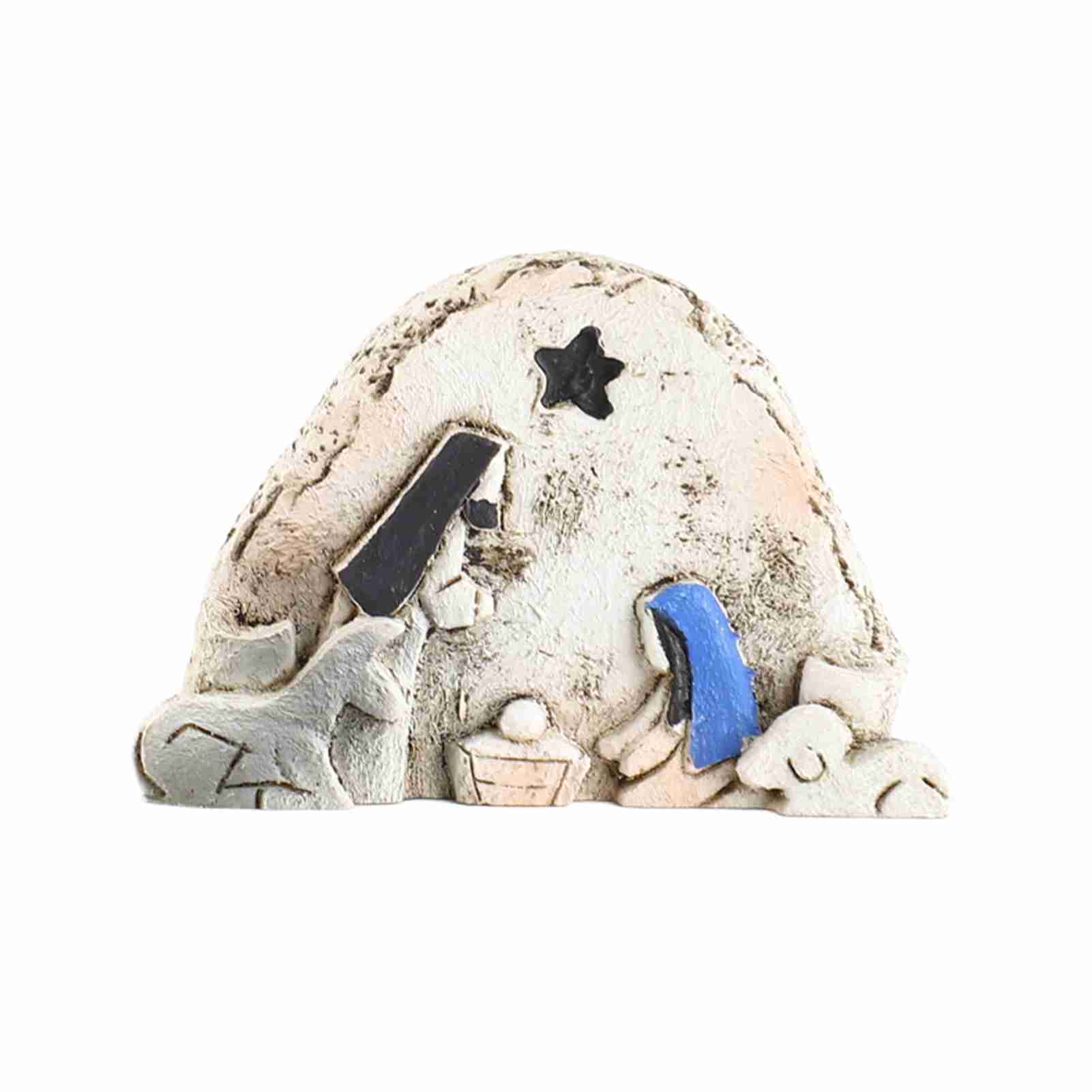 Christian Nativity Resin Ornaments Decorations Nativity Scene Handicraft Easter Table Decorations