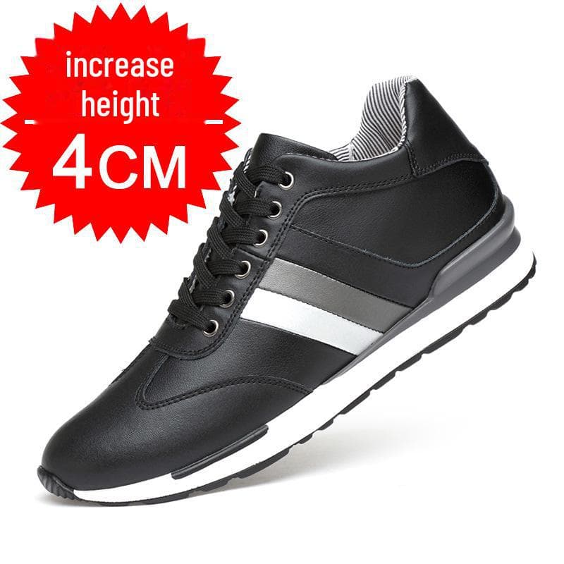 Summer Men's 8cm Height-Boosting Breathable Casual Mesh Sneakers 44