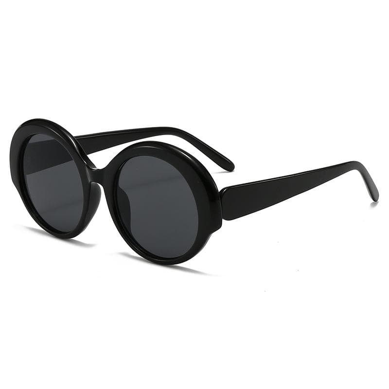 Retro Round Sunglasses for Women Men Vintage Fashion PC Frame Circular Sun Glasses Unisex Eyewear MULTI