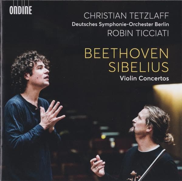 CD LUDWIG VAN BEETHOVEN JEAN SIBELIU Violin Concertos ODE13342 Ondine 2019 Europe Classical Used