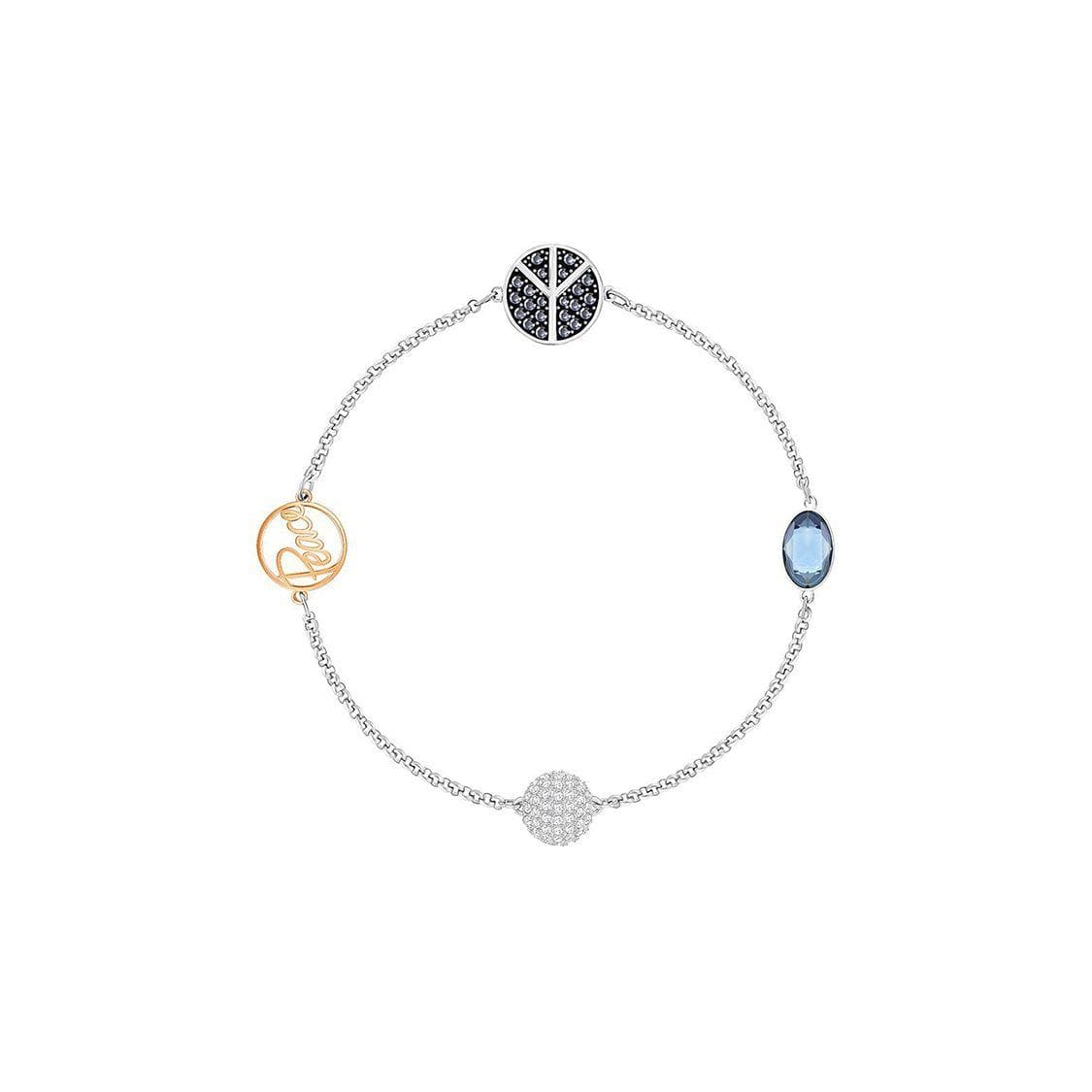 Swarovski Fashion Remix Magnetic Bracelet Unisex Bracelets Silver 5373246 Silver,F