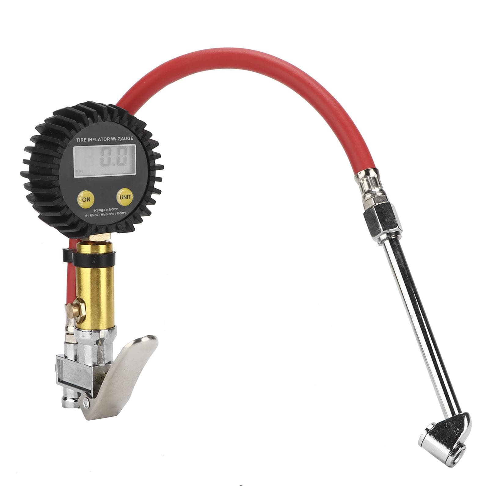 Accurate Tire Pressure Gauge LCD Digital Display 3?300PSI Air Inflator Meter for Motorcycles Cars