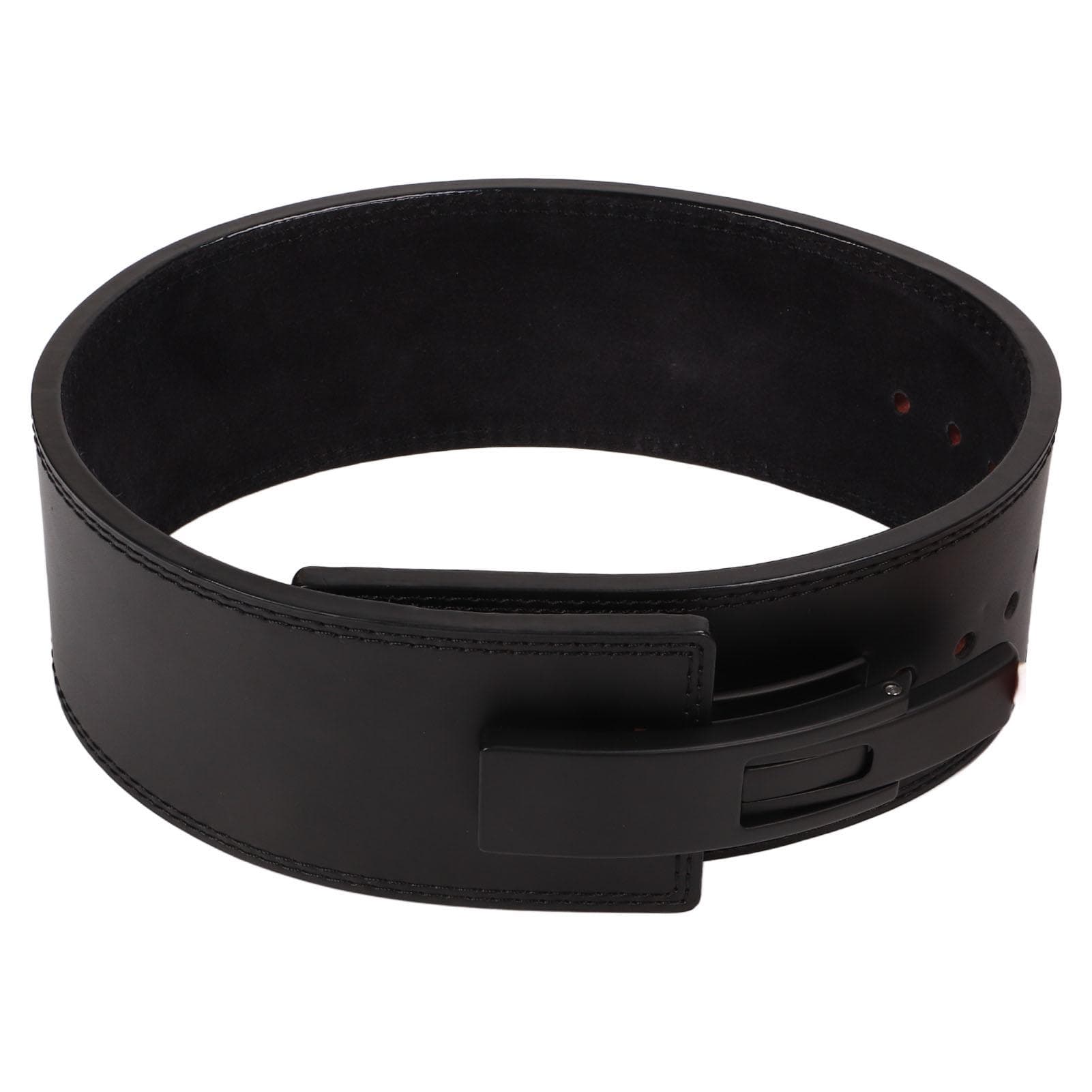 Men Fitness Belt Cowhide Weightlifting Power Belt Adjustable Bodybuilding Waist Protector Belt