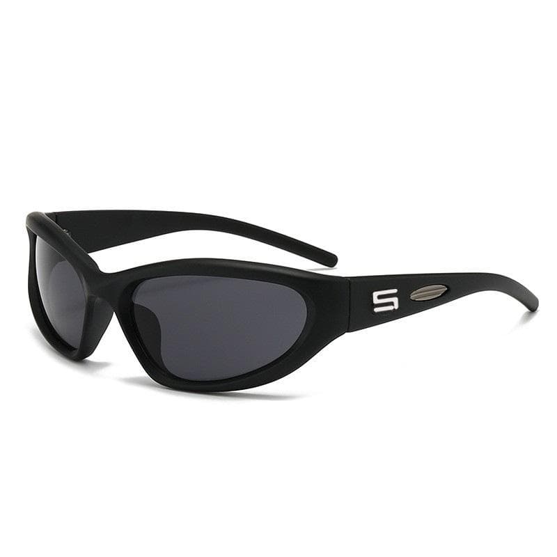 Y2K Rainbow Cat Eye Sunglasses Women Men Luxury Designer Vintage UV400 Punk Hip Hop Lady Sun Glasses