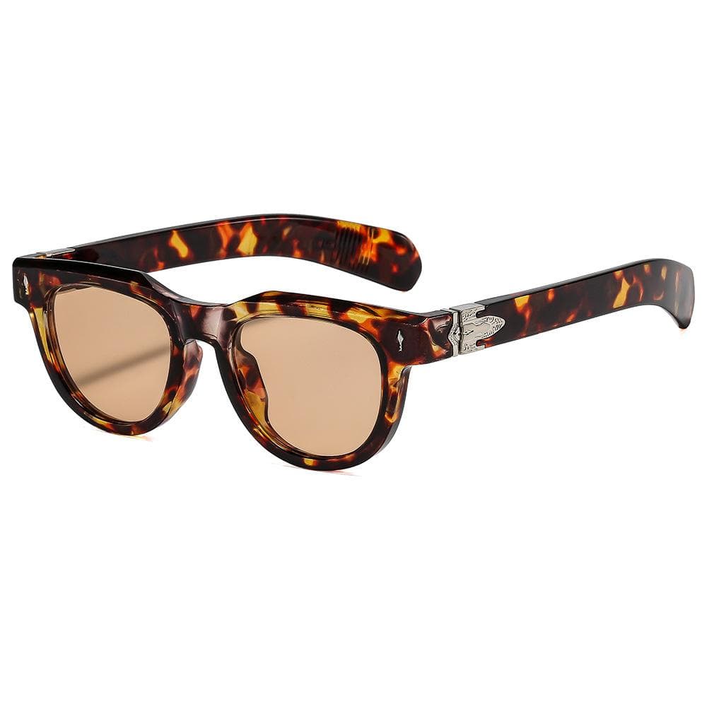 Classic Rivet Vintage Sunglasses Women Men Punk Big Frame y2k Retro Sun Glasses Outdoor Driving Eyewear