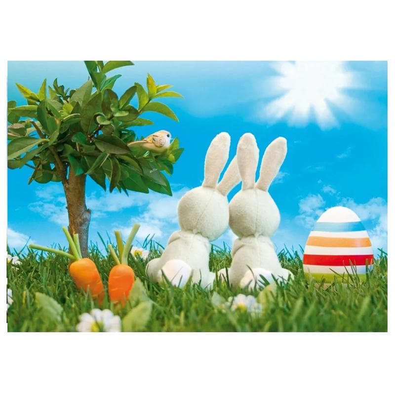 Diamond Painting Easter Rabbit And Egg Diy Cross Stitch diamond with picture 30x30CM