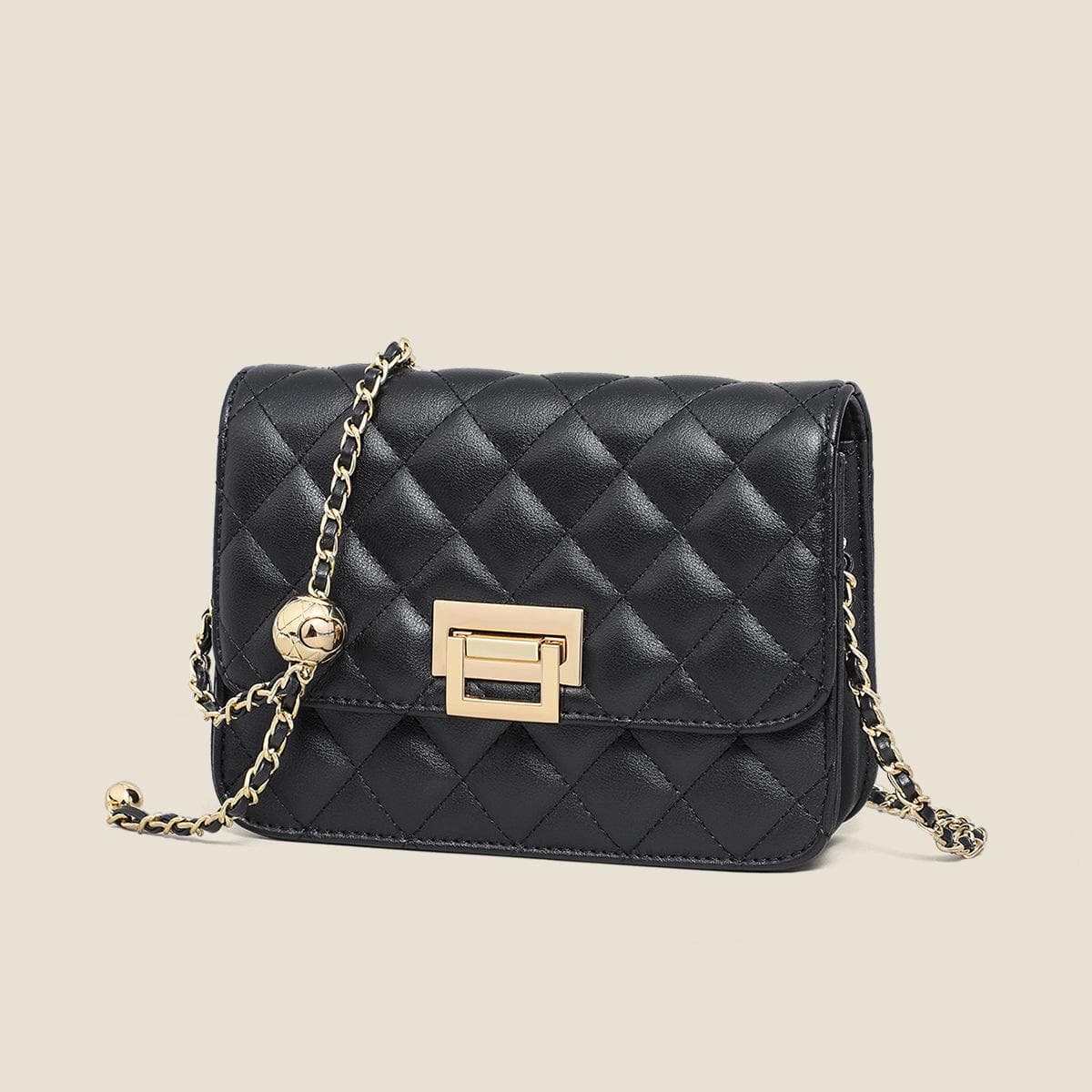 Bag Women's Bag Chain Bag Crossbody Superior Sense Light Luxury Spring and Summer Leather Small Fragrance Women's Bag