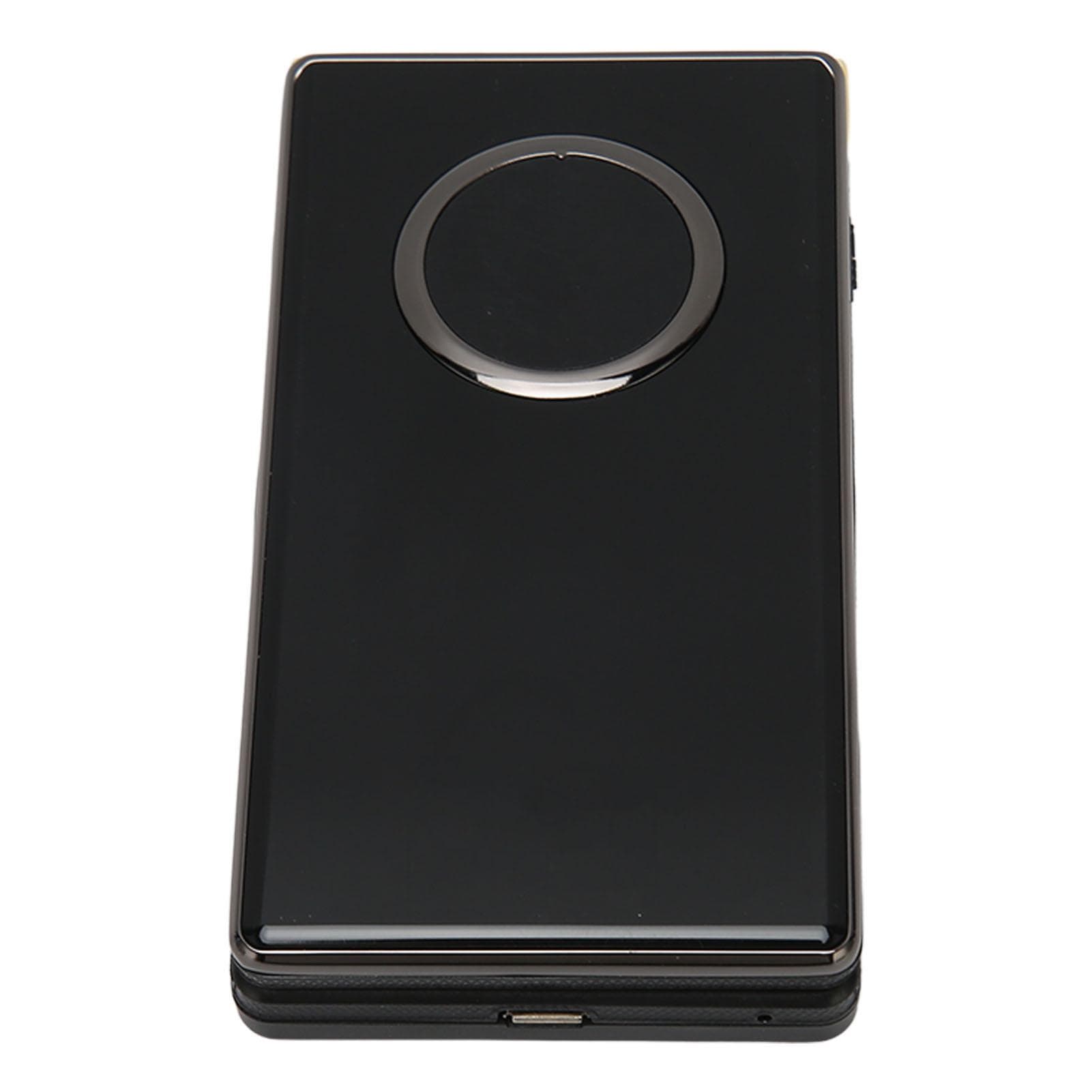 2G Big Button Flip Phone Dual SIM Cards 5900mAh Unlocked Flip Phone for Seniors100‑ US Plug black