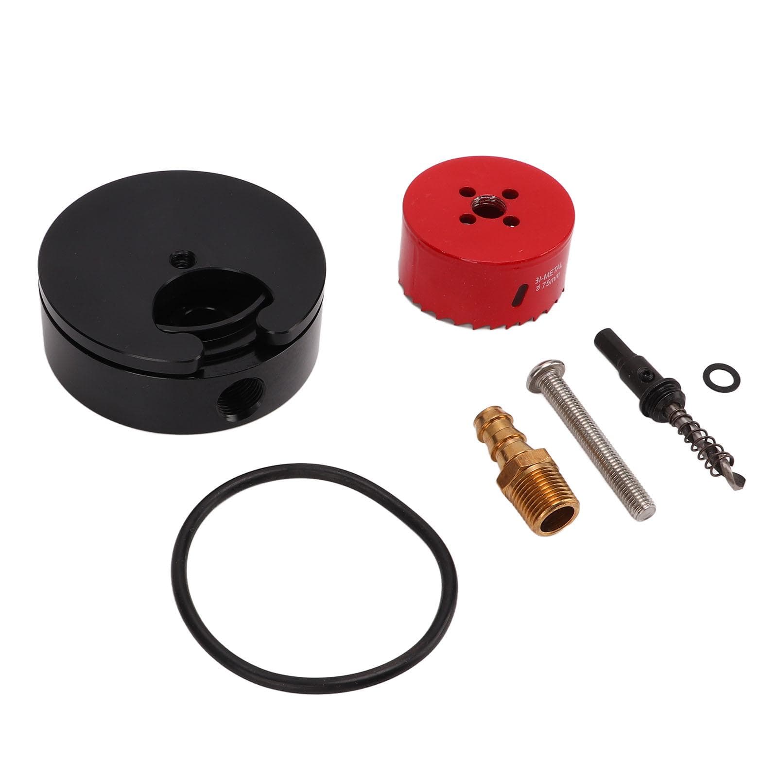 Fuel Tank Sump Kit Aluminium Alloy Diesel Fuel Systems Bowl Kit Replacement for Cummins Powerstroke