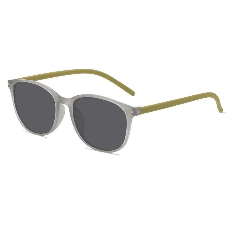 New Fashion Elliptical Frame UV 400 Sunglasses Retro Sunscreen Men Glasses Casual Versatile