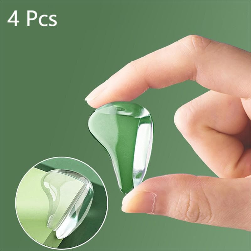 1/2/4pcs Baby Safety Silicone Protector Table Corner Edge Protection Cover Socket Protection Children Anticollision Guards 4pcs