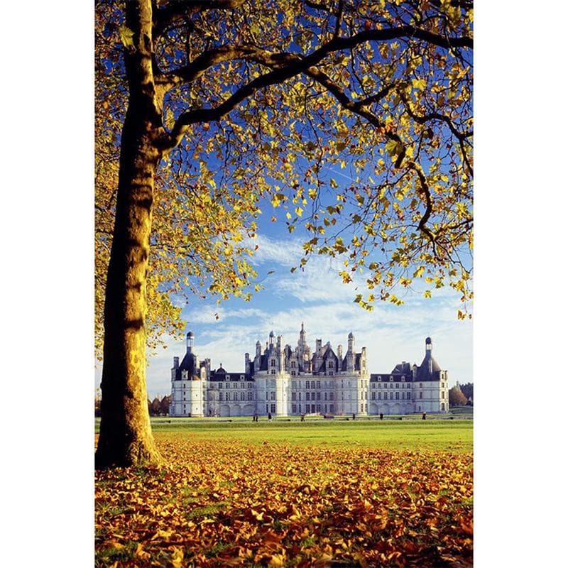 5D DIY Diamond Painting Castle Architecture Landscape Mosaic Full Round Diamond Embroidery 20X30CM