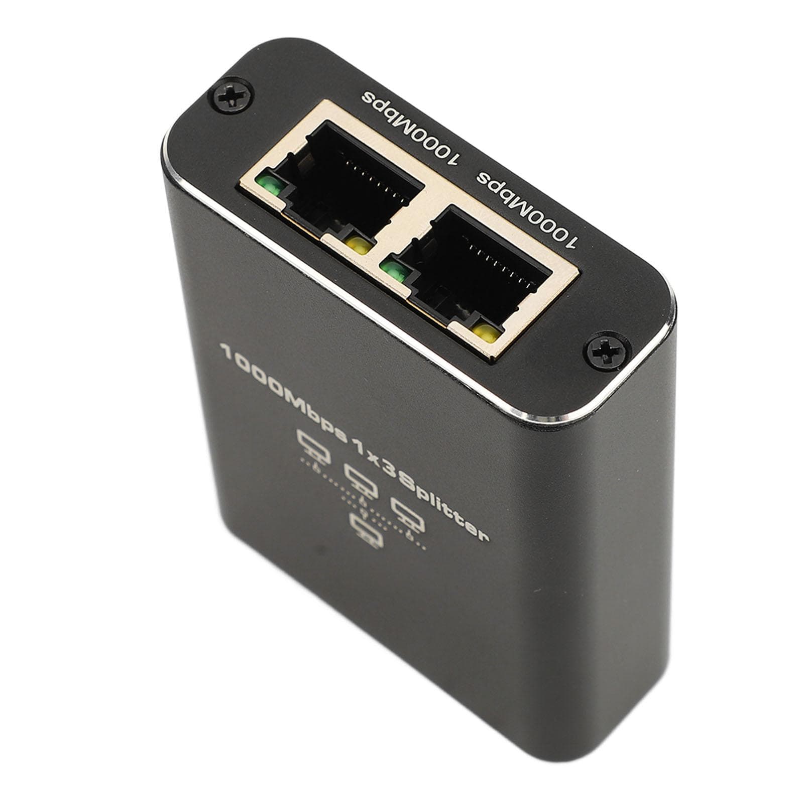 Gigabit Ethernet Splitter 1 to 3 1000Mbps RJ45 LAN Splitter with USB Cable for Cat5 5e 6 7 8 5V 1A