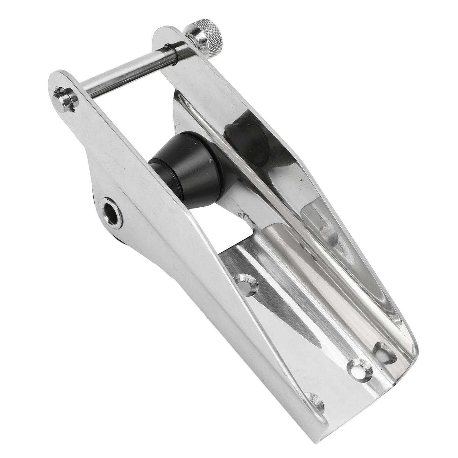 Boat Anchor Roller Stainless Steel 200mm Polished Marine Bow Roller Holder with Spring Pin for