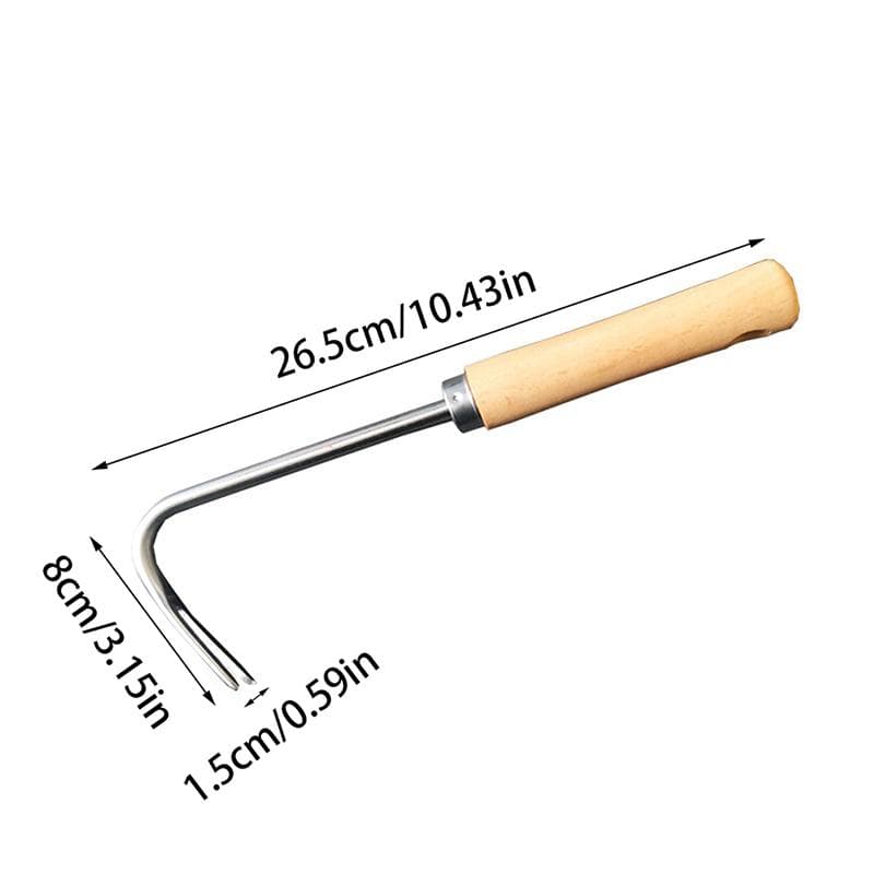 Garden Weeder Tools Grass Puller Garden Weeding Hook Weed Grass Root Remover For Backyard Farm Planting Weeder Hand Tools