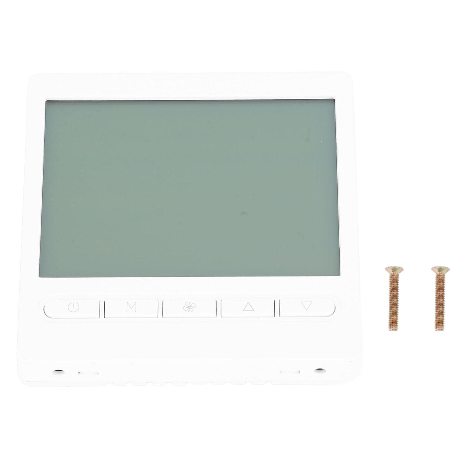 Air Conditioner Controller Thermostat 2 in 1 Digital Thermostat with LCD Display Panel Switch for