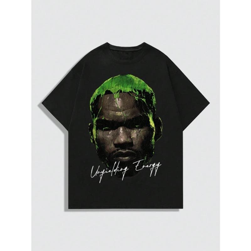 Rapper Hip-hop T-shirt Men Women Hip-hop Short-sleeved T-shirt Cotton T-shirt Street 5XL