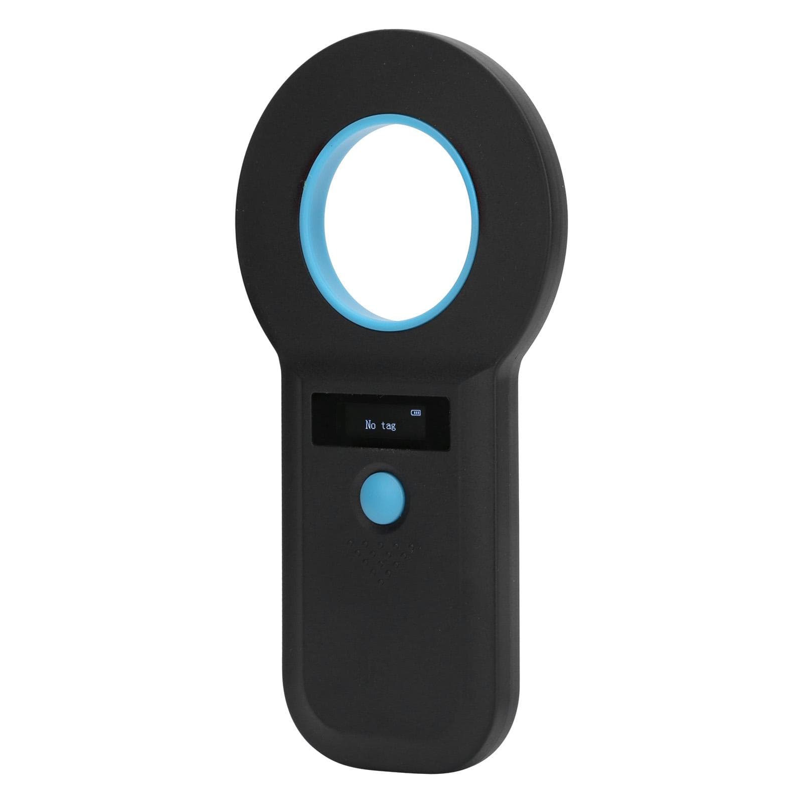 Animal Tag Scanner Portable OLED Pet Dog Cat Label Reader 134.2kHz W90B EMIDFDXB(White ) black