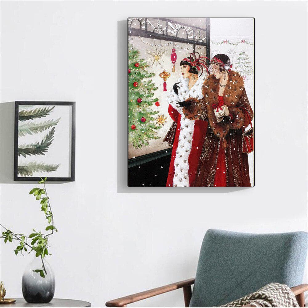 Diamond Painting 5D Beauty Full Round Diamond Embroidery Sale Diamond Mosaic Picture 20X30CM