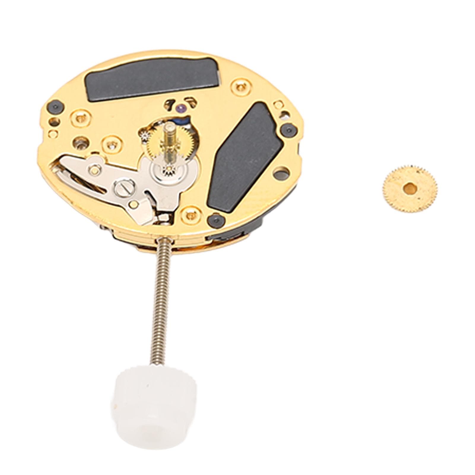 ETA 901001 Quartz Movement Golden Alloy Rhinestone Watch Movement Replacement Parts Accessory for