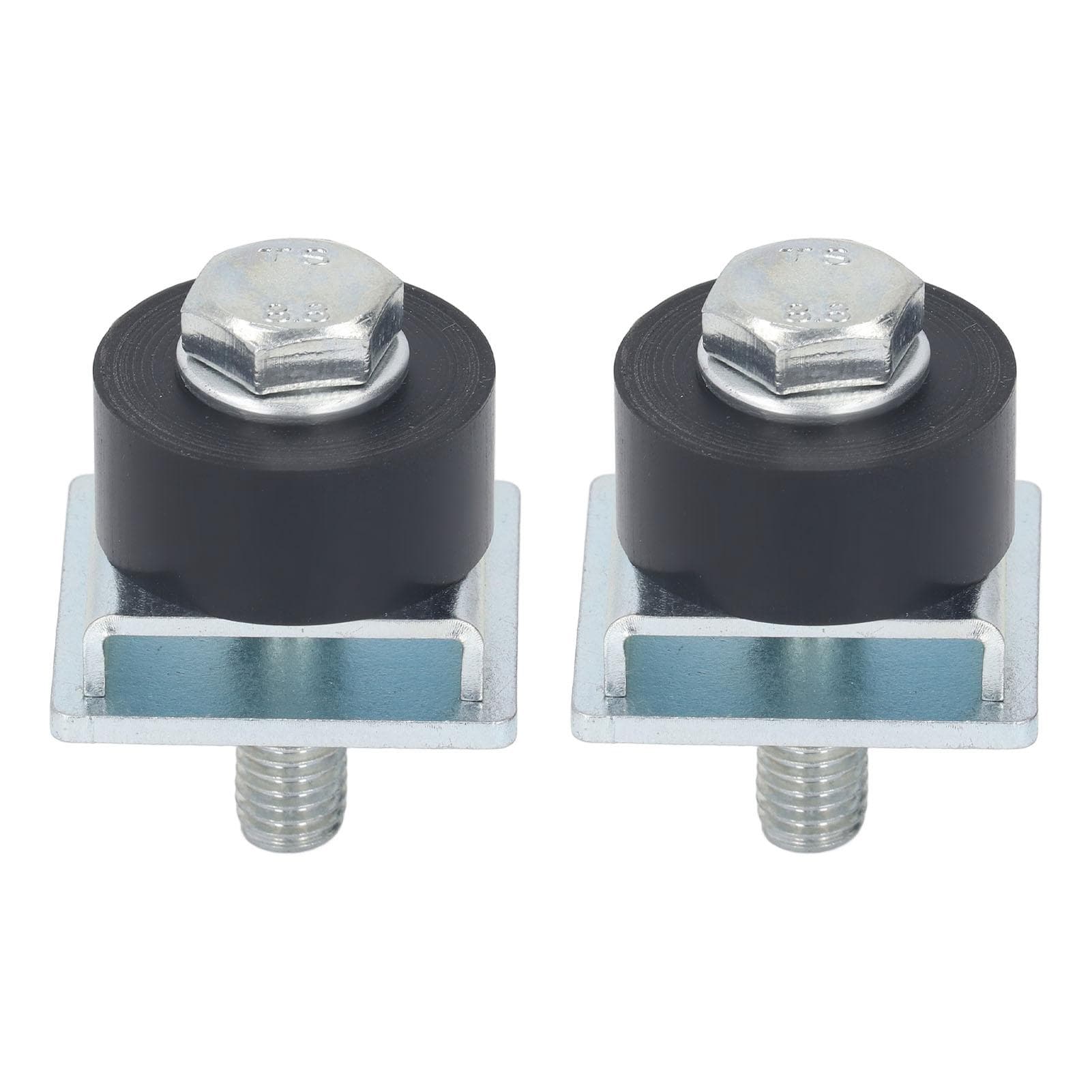 2Pcs Stainless Steel Trolley Roller Wheels Limit Assembly Positioning for 1?58in Width Strut