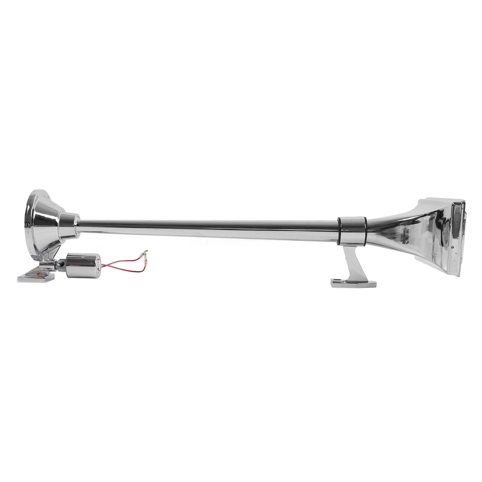 Air Horn Electronic Single Trumpet Super Loud 145dB Zinc Alloy Horn with Cover for Semi Pickup RV