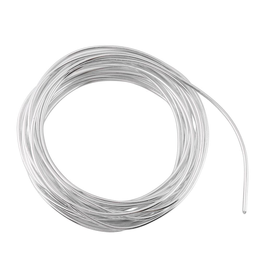 5 Meters Roll 2mm Round Oxidation Aluminium Wire DIY Accessories For Jewelry Making(silver)