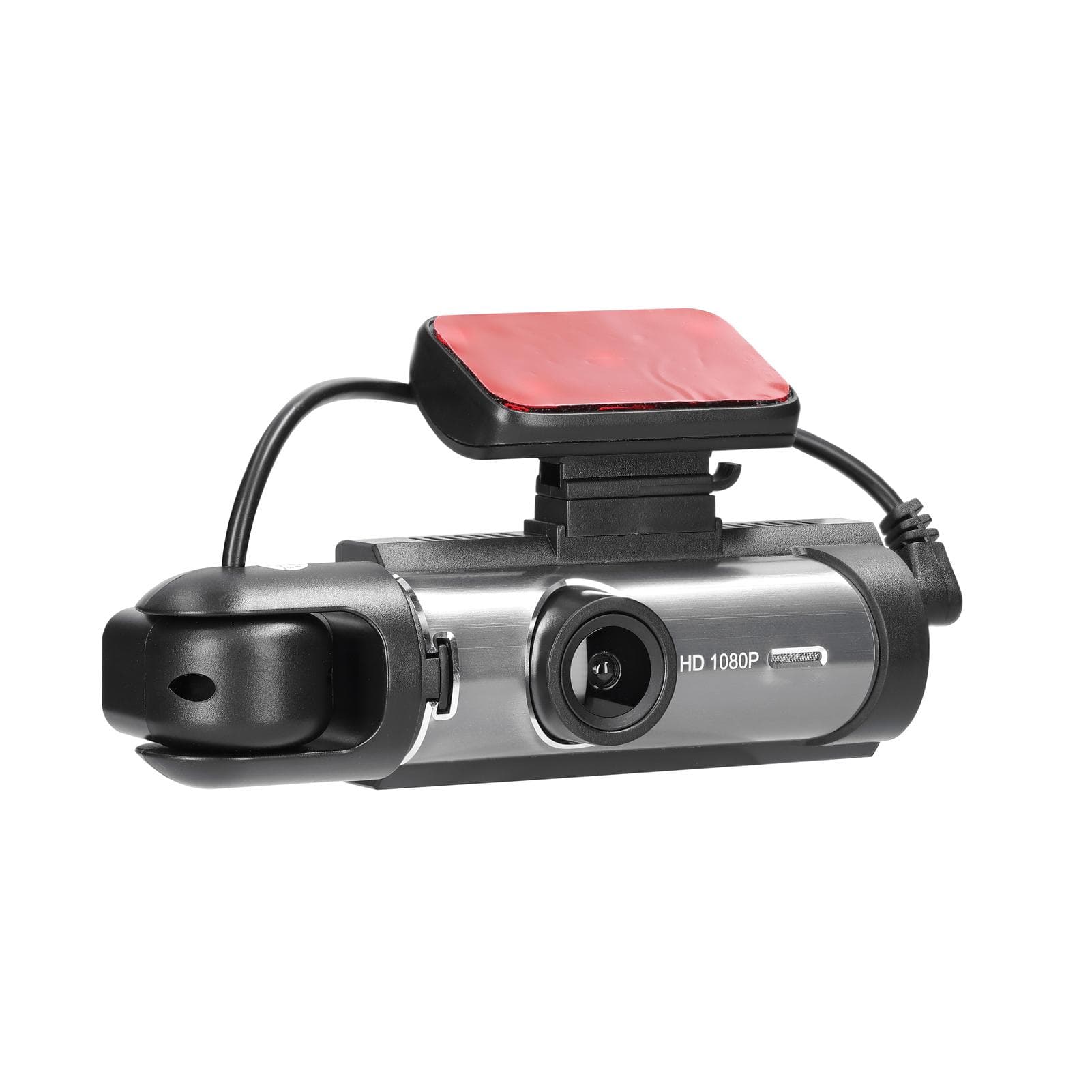 Multi-language Dual Lens Car Video Recorder Auto Dash Cam Car Camera Recorder Night Viewing Motion black
