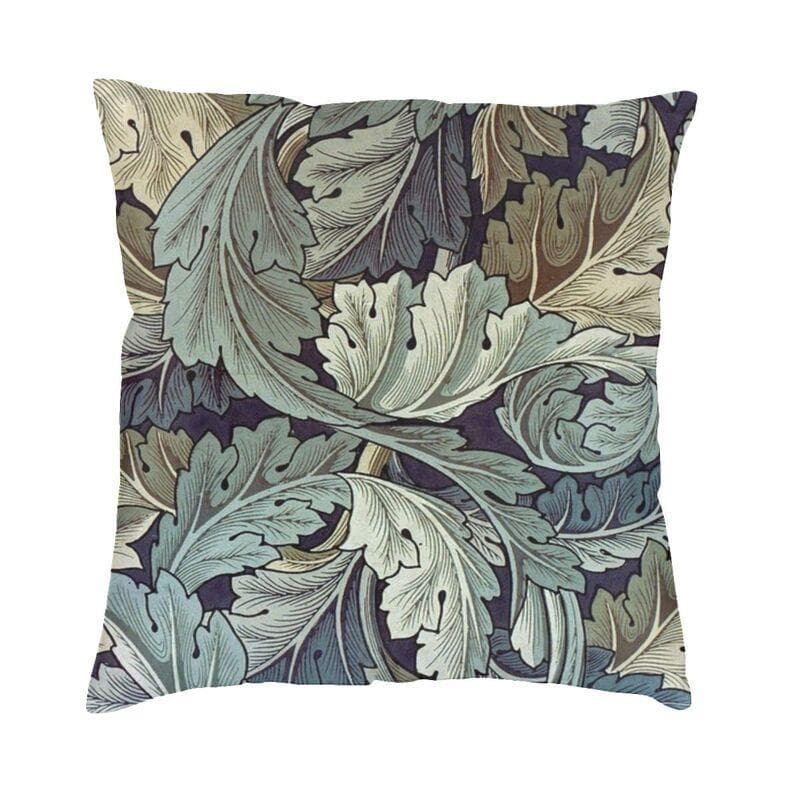 Luxury Fox And Hares By William Morris Cushion Cover 45x45cm Velvet Floral Textile Pattern Throw Pillow Case for Car Pillowcase 40x40cm 16x16in